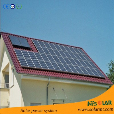 Professional grid-tied photovoltaic (PV) installation for solar electric panels system 30 KW Solar Power