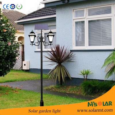 China landscape Outdoor 3.5M 15W LED Garden solar light