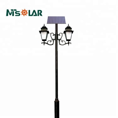 2-5M high solar led garden light Pole/ Excellent outdoor light for garden solar light/high lumen solar garden